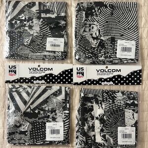 NEW VOLCOM Bandana Black & White